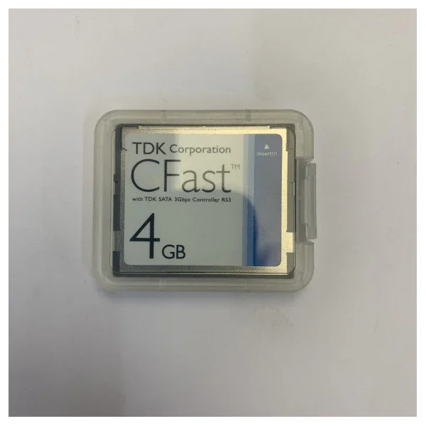 Commander Maintenant Furuno TDK CFast Flash Memory Card 4gb - 24SCAG3B04GVDBWSZ-FALA - 104890