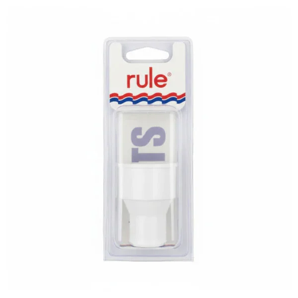 Rule Marine Straight Plumbing Adapter 1-1/2inch to 1-1/8inch - Part 67 Prix Bas