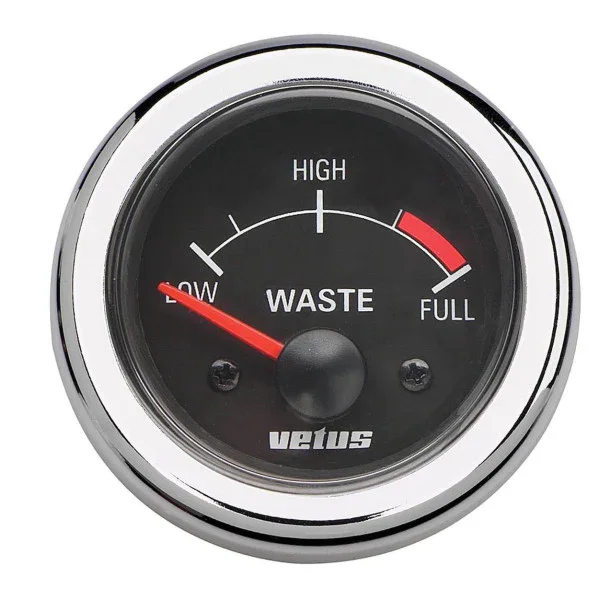 Vetus Black Water Tank Indicator - Waste Water Meter - WASTE24B Promotion