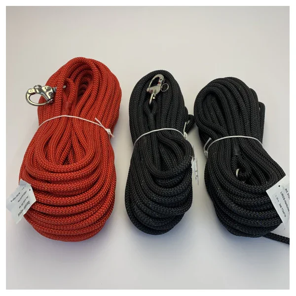 Vente Directe Liros Herkulus Color 29 Gennaker Rope Kit - 2x 28M Black + 1x 50M RED