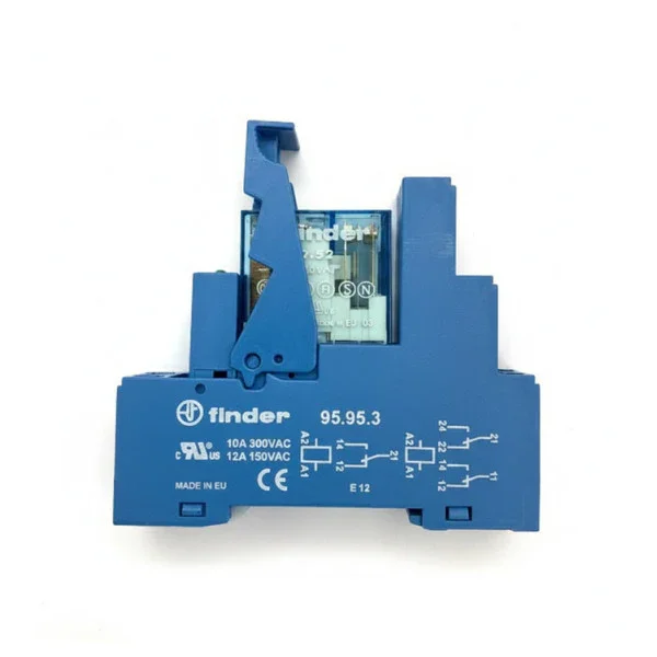 Commander Vite Finder Electrical Relay and Socket EZ000814 - Marine Grade Plug-in Relay