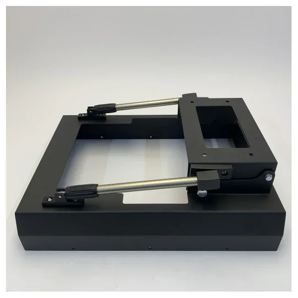 River Radar Monitor Bracket P12-2012 - Adjustable Marine Monitor Mount - Black Powder Dernier Modèle