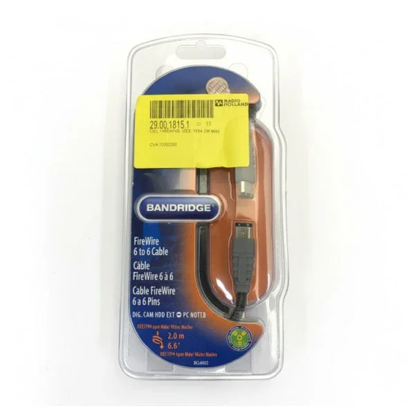 Bandridge 1394 FireWire Data Cable Nouvel Arrivage