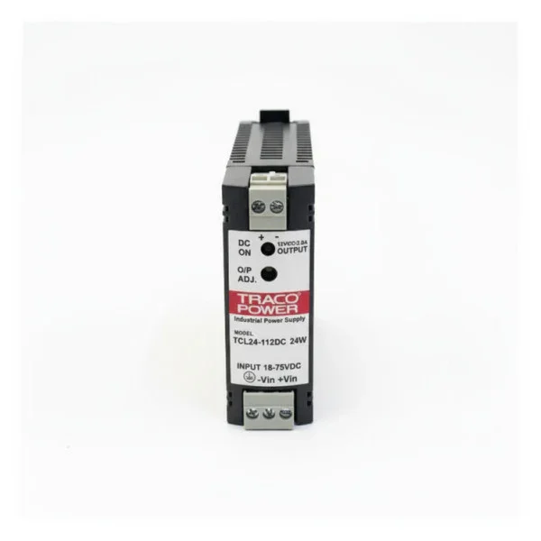 Offre Du Jour Telerex Traco Power TCL 024-112 DC/DC Converter 24VDC to 12VDC 24W DIN Rail Mount