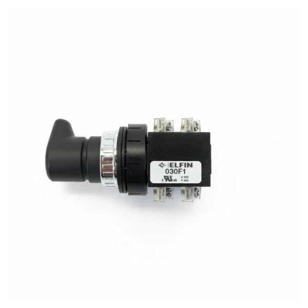 Retour Gratuit New-Elfin 030MTTN Joystick Controller 2-Position 2 Spring Return