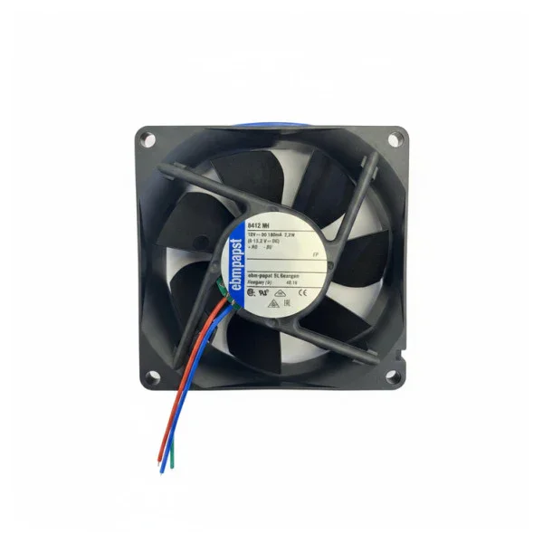 Populaire Ebm-papst 8412NH Axial Fan 12VDC 80x80x25mm 79m³/h 2.1W