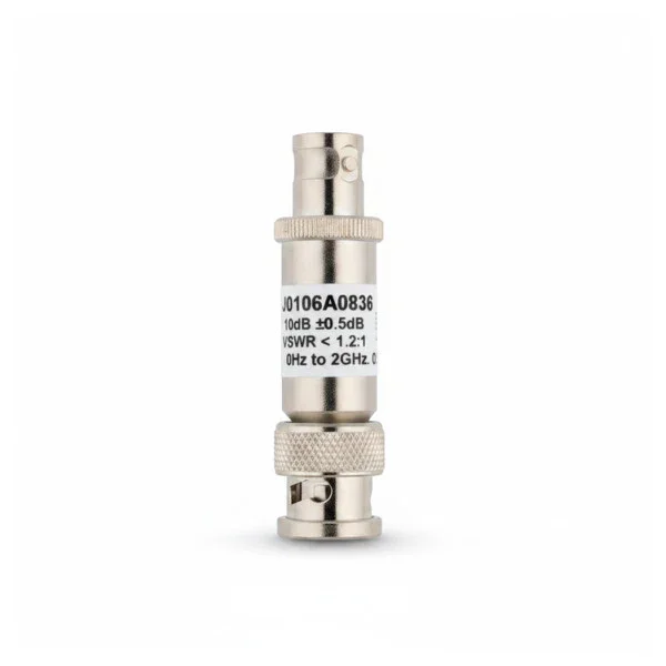Telegärtner RF Attenuator BNC M/F 10dB 50Ω 2GHz 0.5W - J01006A0836 Seulement Aujourd'hui