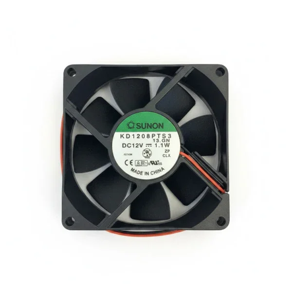 Sunon KDE1208PTS3 Cooling Fan 12VDC 1.2W 80x80x25mm 8cm DC Brushless Fan Certifié