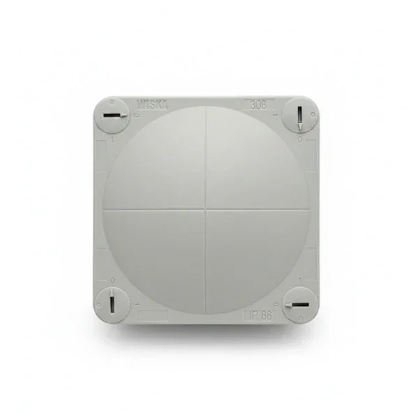 Wiska COMBI 308/5 Junction Box IP66 Waterproof Polypropylene Grey 85x85mm Meilleur Choix