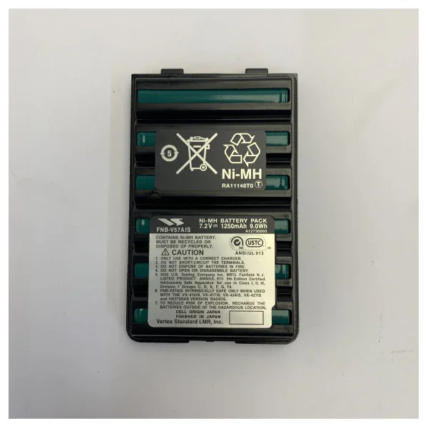 Haute Qualité Vertex FNB-V57IS NiCD Battery for HX370SAS Marine Radio 7.2V 1100mAh