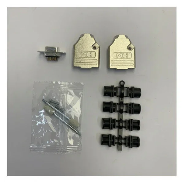 MH Connectors MHDTZK 9-Way Female D-Sub Connector Kit Zinc Backshell Hood Offre Exclusive