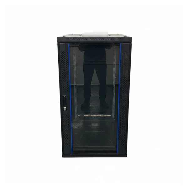 Expédition Rapide Q-Rack EMS68-22BK 22U 19-inch Floorstanding Server Rack - 600x800mm IT Cabinet