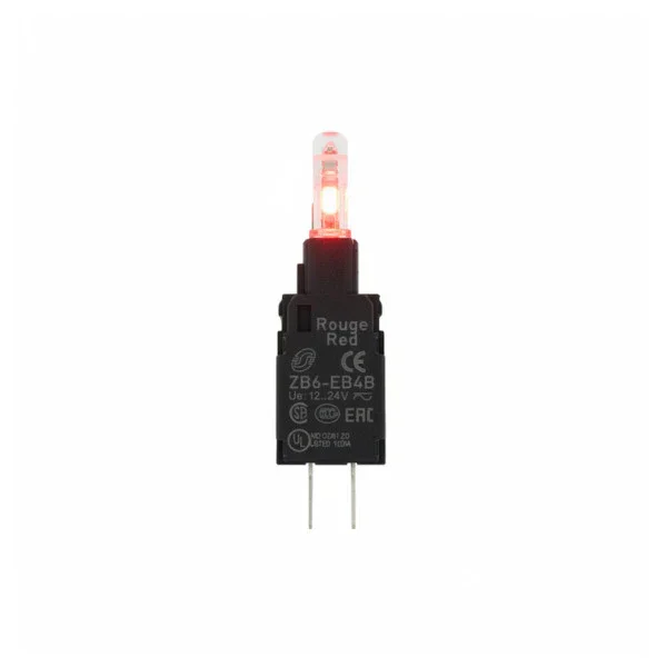 Schneider Electric Harmony XB6 Light Block ZB6EB4B Red 12-24V 30V AC/DC LED Element Super Prix