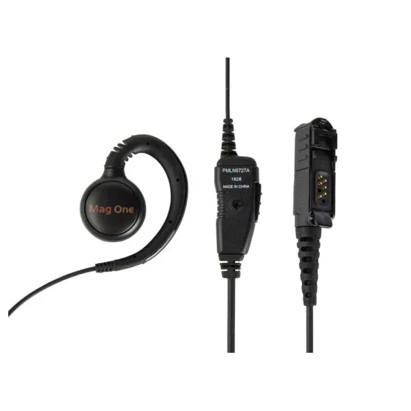 Seulement Aujourd'hui Motorola Mag One PMLN5805A Swivel Earpiece with In-Line Microphone and PTT