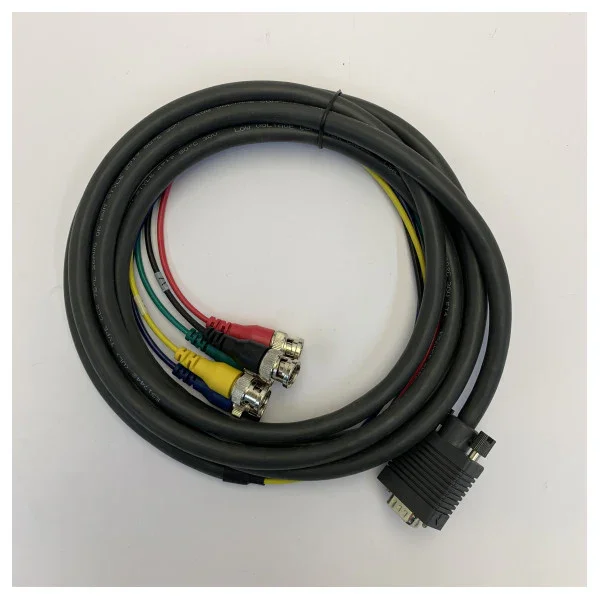 Vente Flash Kramer 92-5105010 VGA to BNC Cable - Professional Marine Grade Video Connector