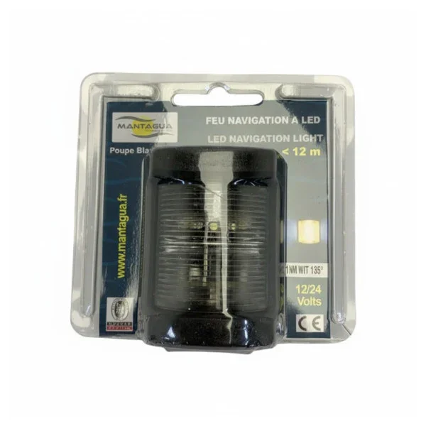 Mantagua Classic Stern Navigation Light 1NM White 135 Degree - Marine Navigation light Prix Bas