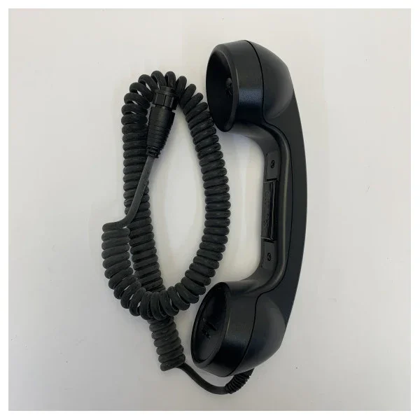 Cobham 406201A Marine Radio Handset with Coiled Cable for Yacht Communication Offre Limitée
