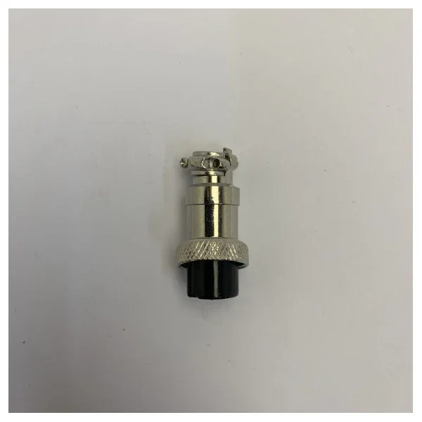 8-Pin Circular Marine Electrical Connector Sleeve Plug Threaded Lock - 42-243-98 Haute Qualité