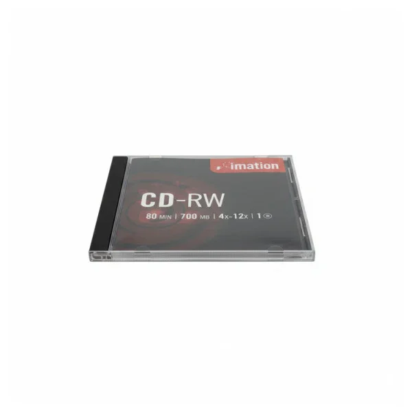 Imation CD-RW 700MB 80min 4x-12x Rewritable - 10 pieces Slim Jewel Case Prix Choc