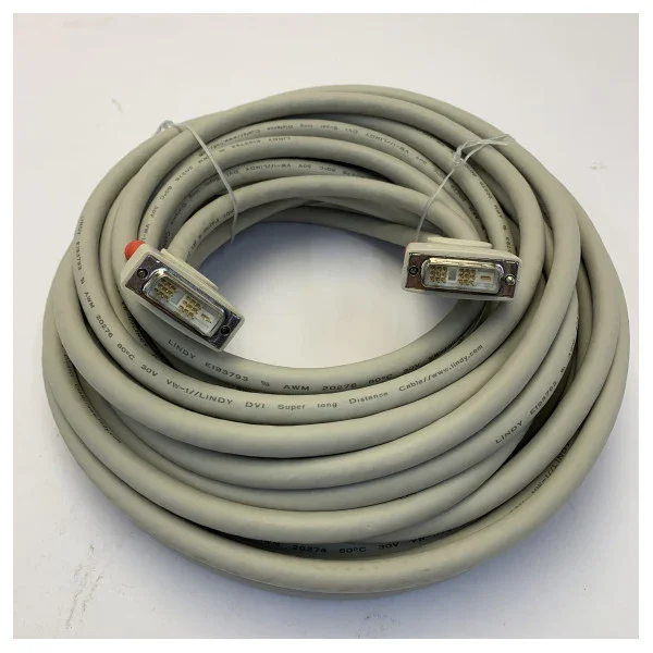 Solde DVI-D Single Link Cable 15m - Super Long Distance - M/M - 41261