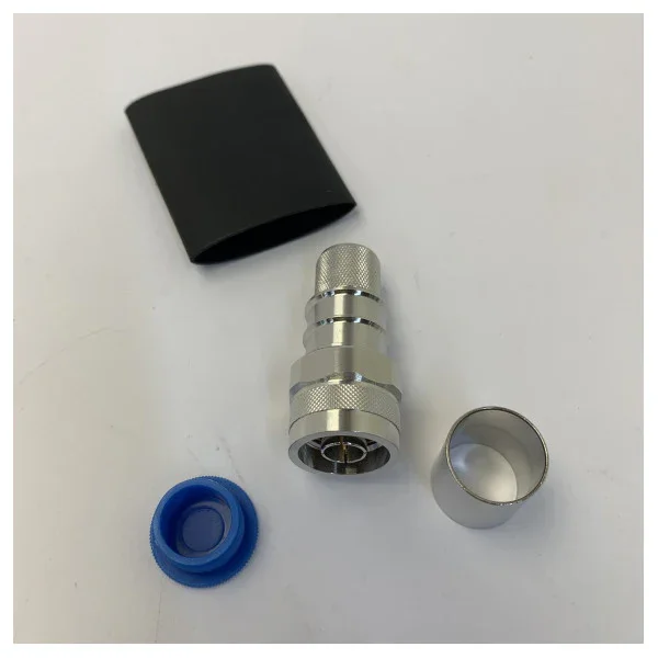 Times Microwave EZ-600-NMH-X N-Type Male Connector for LMR-600 - Crimp Straight Marque
