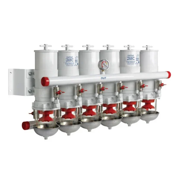 VETUS water separator/fuel filter 3 in line 30-micron, max 24lt/min Livraison Express