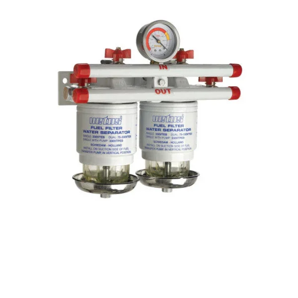 Usine Directe Vetus 75330VTEB double fuel filter water separator 360L/h