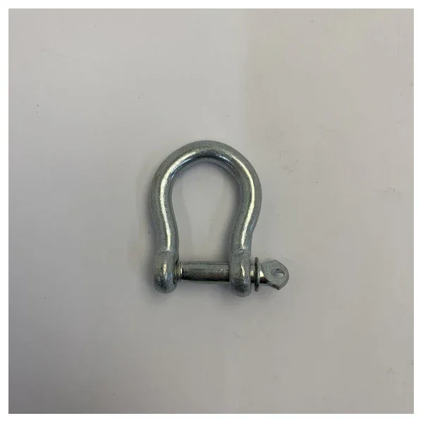 8mm Galvanized Steel Bow Shackle with Screw Pin Collar 1pcs Remise