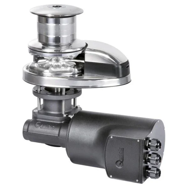 Quick Prince DP3 Vertical Electric Windlass 1500W 12V with Drum/Capstan - 10mm Quantité Limitée