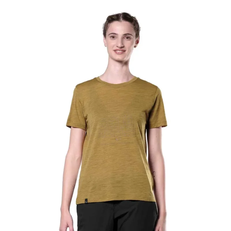 Salewa T-shirt à manches courtes Eagle Dotted Mountain Alpine Merino Top Vente