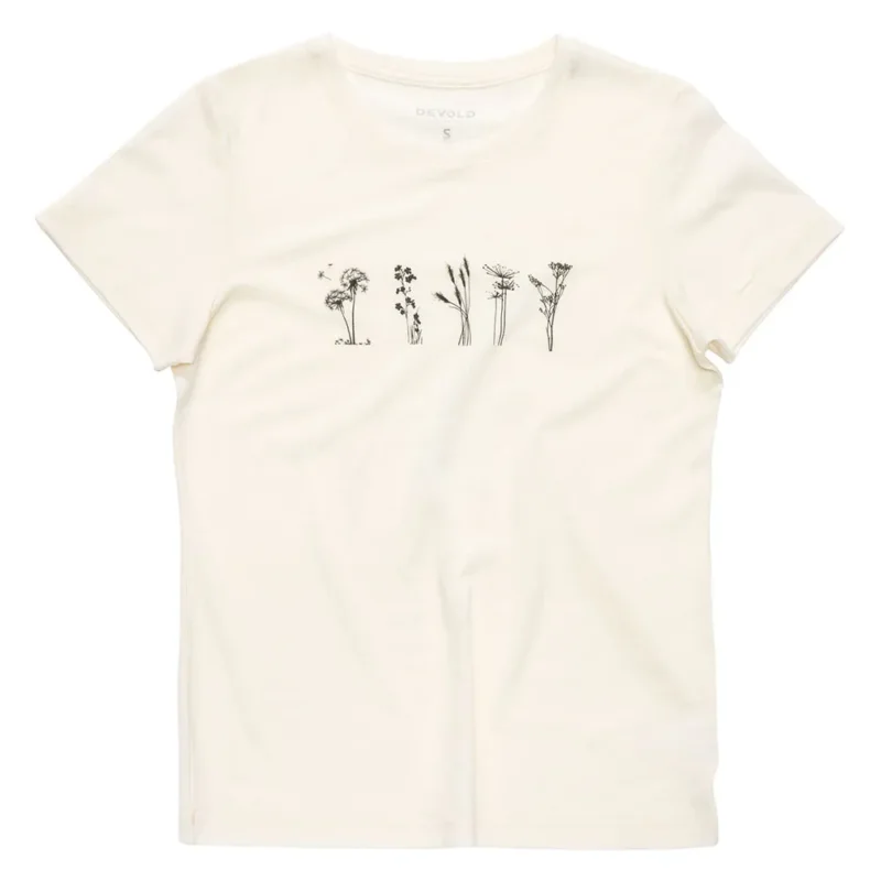 DEVOLD OF NORWAY T-shirt à manches courtes Flowers Promotion Saisonnière