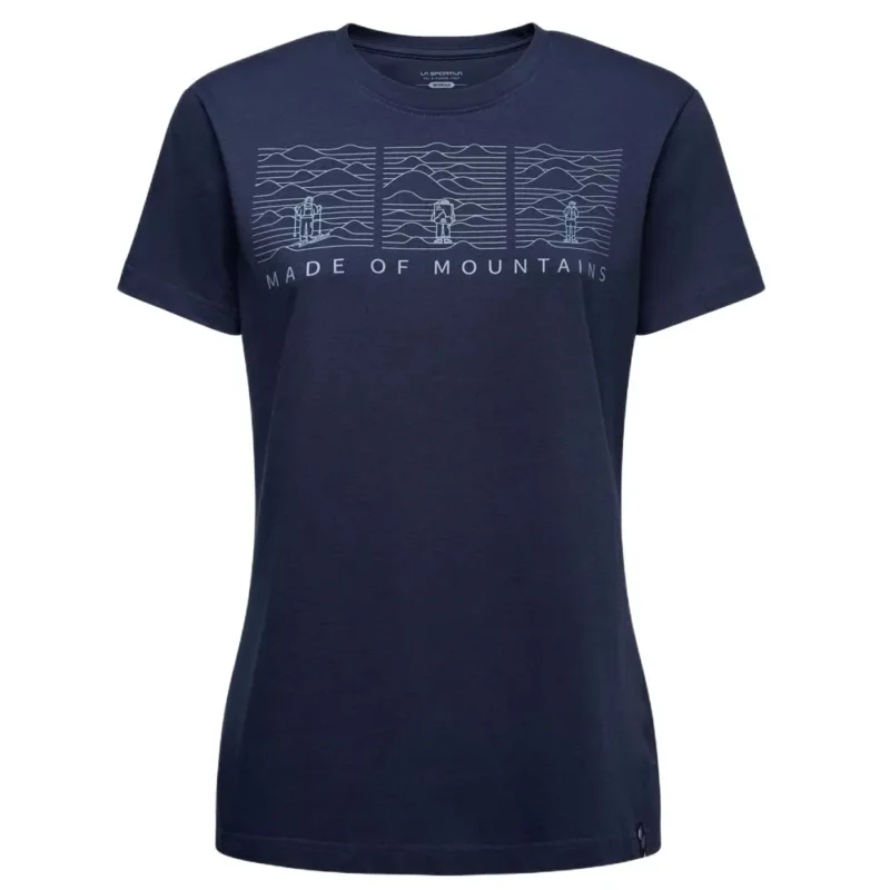 La Sportiva T-shirt à manches courtes Made of Mountain Populaire