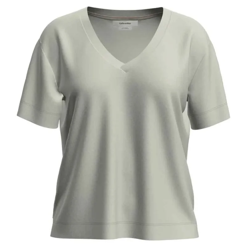 Meilleur Prix Icebreaker T-shirt à manches courtes Merino 150 Tech Lite Relaxed V Neck