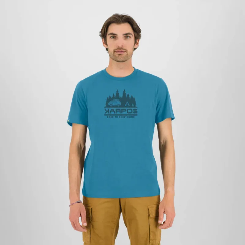 Karpos T-shirt à manches courtes Outdoors Trees Solde