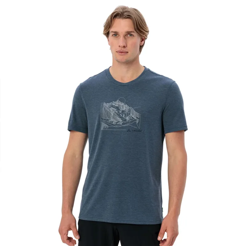 Expédié Aujourd'hui VAUDE T-shirt à manches courtes Tekoa III