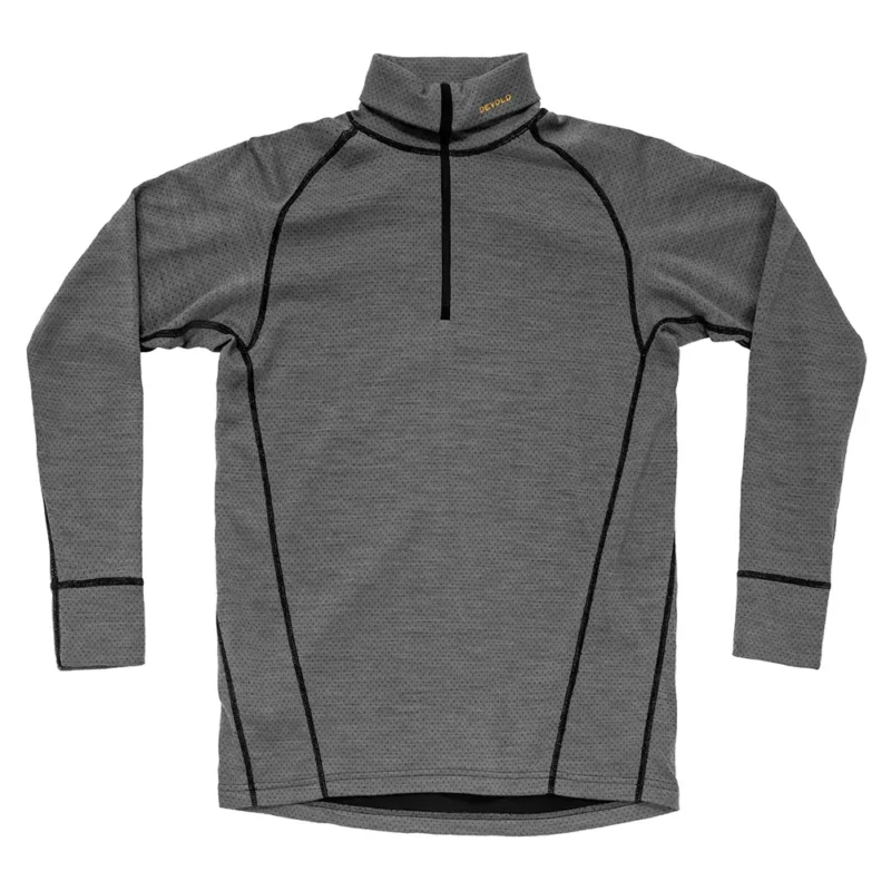 Usine Directe DEVOLD OF NORWAY T-shirt à manches longues avec demi-zip Duo Active Merino 205