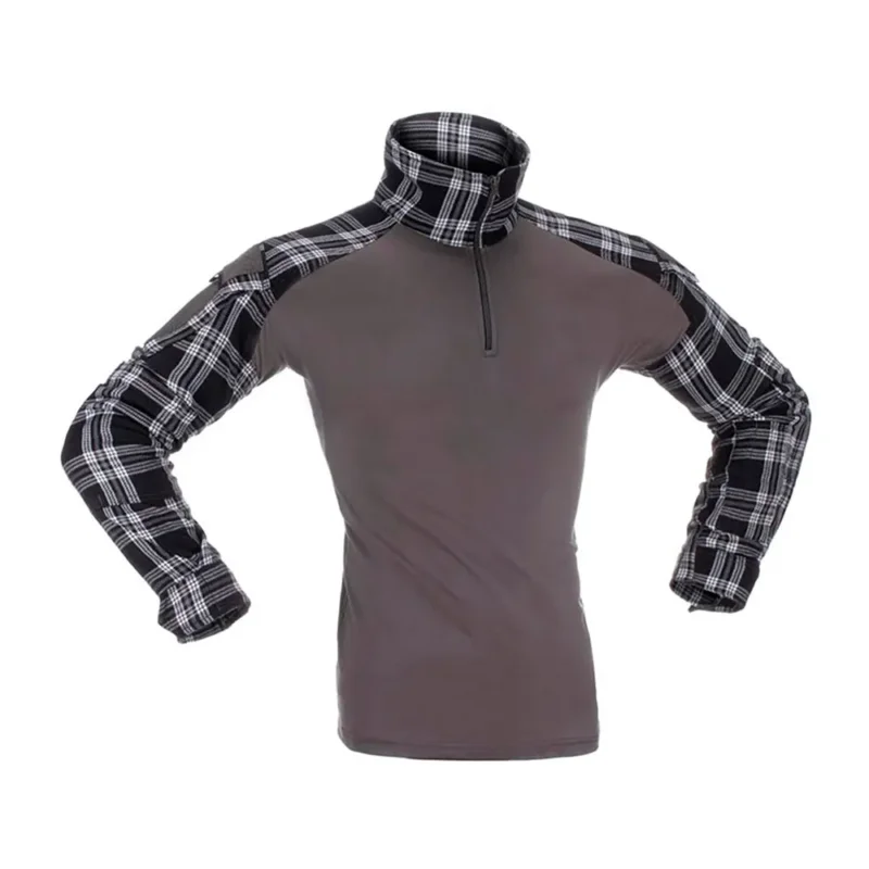 Invadergear T-shirt à manches longues Flannel Combat Acheter Direct