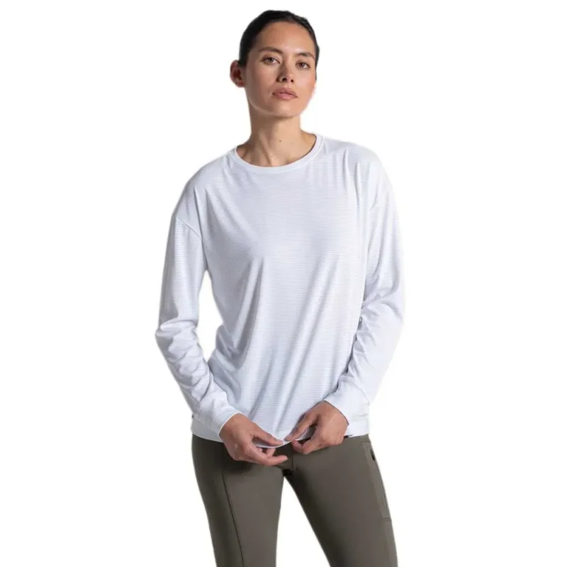 Pas Cher Craghoppers T-shirt à manches longues NosiLife Solar Shield+