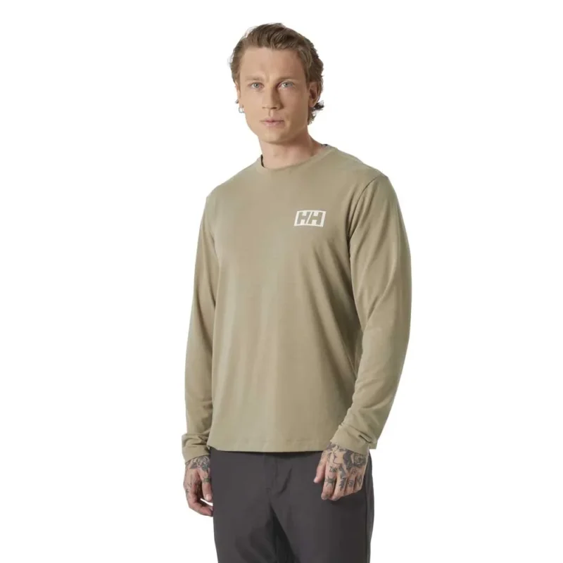 Prix Promo Helly Hansen T-shirt à manches longues Skog Graphic Tee