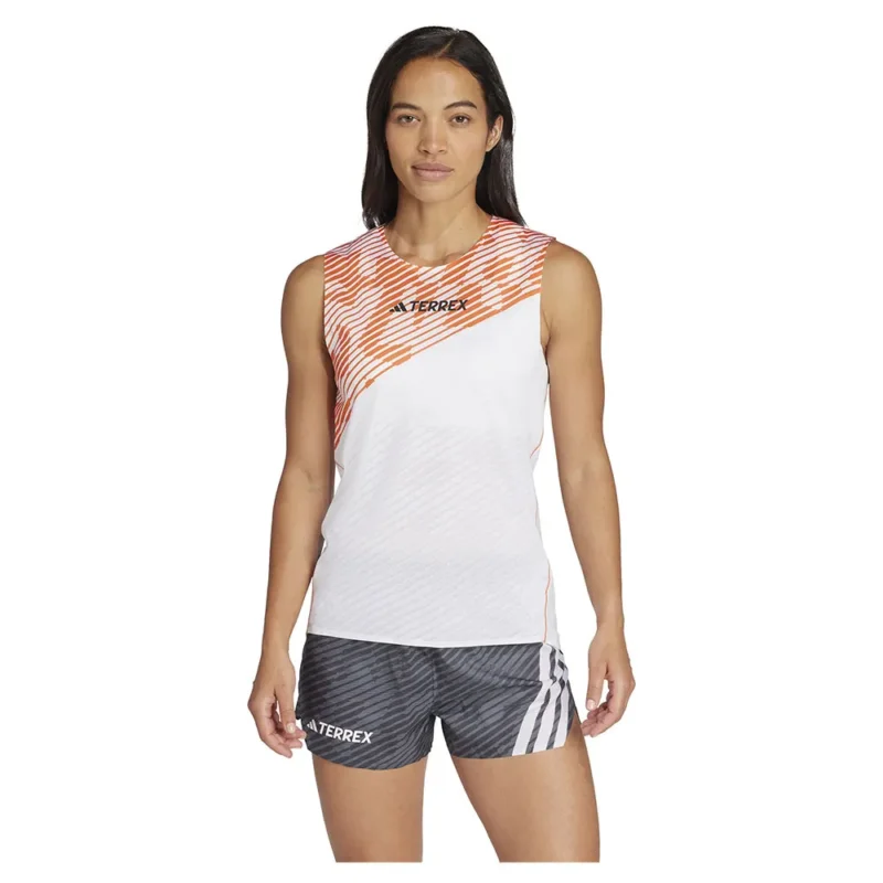 adidas T-shirt sans manches Terrex Techrock Pro Solde