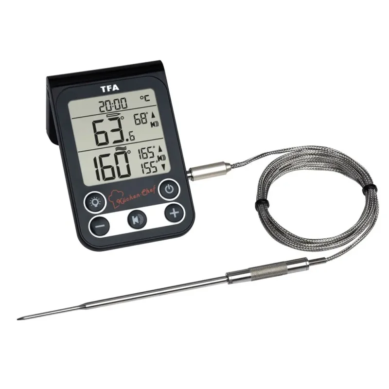 Tfa Dostmann Thermomètre 14.1512.01 Kitchen Chef Petit Prix