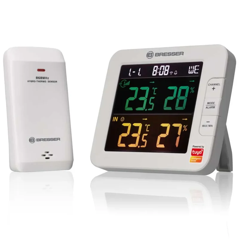 Bresser Thermomètre et hygromètre Meteo Tuya Smart Prix Réduit
