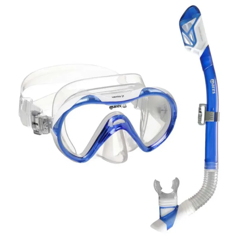 Super Prix Mares Aquazone Ensemble de plongée avec tuba pour enfants Vento Dry