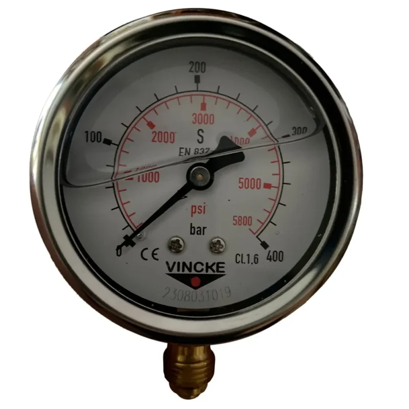 Livraison Express Metalsub Manomètre Technical Air 63 Mm 0-400 Bar
