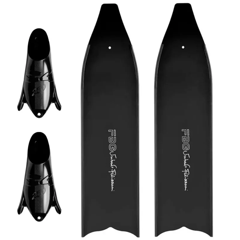 C4 Freediving Palmes d´apnée FBG 25 Umberto Pelizzari non assemblées Prix Réduit