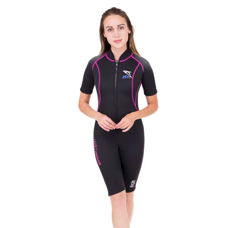 Livraison Express Ist Dolphin Tech Shorty femme à manches courtes Sky 3 mm