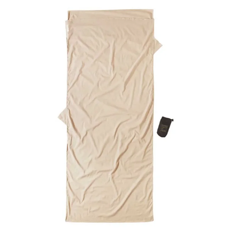 Acheter En Ligne Cocoon Draps de voyage en coton égyptien avec protection anti-insectes