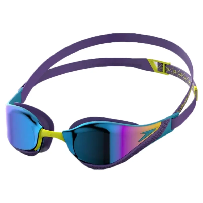 Dernier Modèle Speedo Lunettes de natation à miroir Fastskin Pure Focus Mirrored