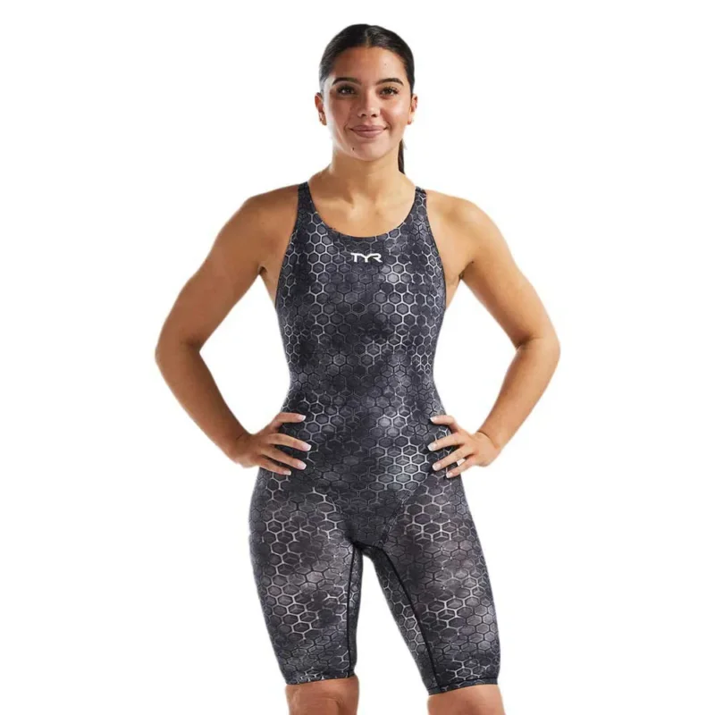 Bon Marché TYR Maillot de bain de compétition dos ouvert Thresher Akurra