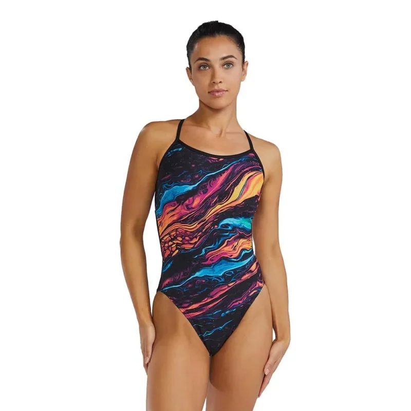 Authentique TYR Maillot de bain Durafast Elite Trinityfit Magmata